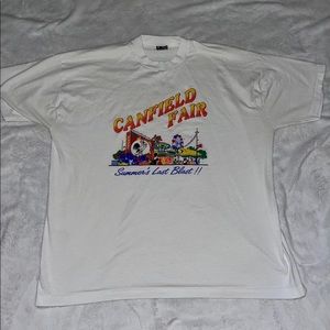 White destination tee